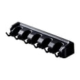 thumbnail image 1 of (Black)Adjustable Garden Tool Organizer, Hooks, Wall Mount Tool Organization, Yard Tool Storage Rack, Shovel Broom Rake Holder, 1 of 5