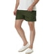 thumbnail image 5 of Pantalones cortos para hombres INSPIRE CHIC con cintura ajustable, forro de malla, ideales para la playa y la natación, 30 Verde Oliva, 5 of 7