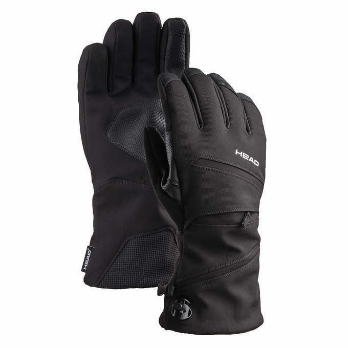 HEAD Unisex Ski Gloves Black, Medium