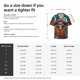thumbnail image 5 of Fotbe Cartoon Pumpkin Skull Camisa Estampada de Manga Corta para Hombre, Casual de Verano, Estilo Playero, Sin Arrugas-X-Large, 5 of 5