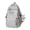 Grey, variant on Cute Star Print Backpack with Star Pendant, Large Capacity Lightweight Student Bookbag for School Travel