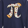 thumbnail image 3 of Instant Message - Pizza Pi - Toddler And Youth Long Sleeve Graphic T-Shirt, 3 of 6