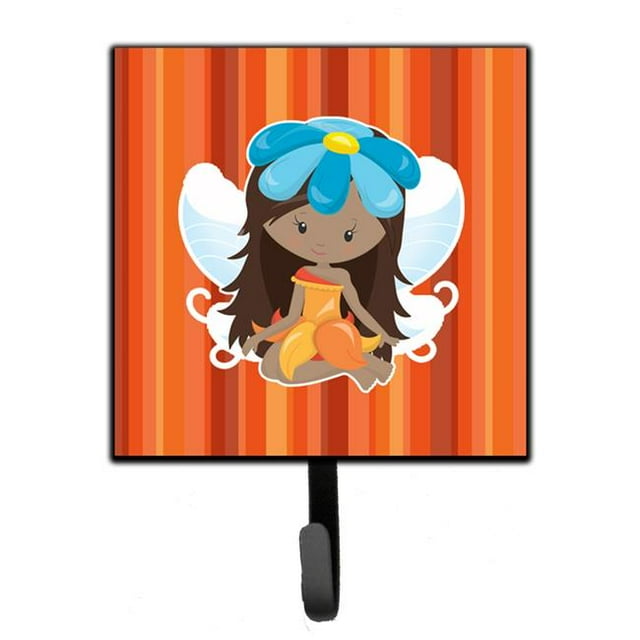 Carolines Treasures BB6915SH4 Fairy Orange Stripes Leash or Key Holder