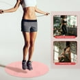 thumbnail image 3 of OULII Kids Jump Rope Mat TPE Material NonSlip Sound Proof Workout Mat for Home Use Pink 72.0 x 24.0 Inches, 3 of 5