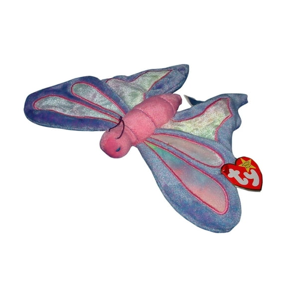Ty Beanie Baby: Flitter the Butterfly | Stuffed Animal | MWMT