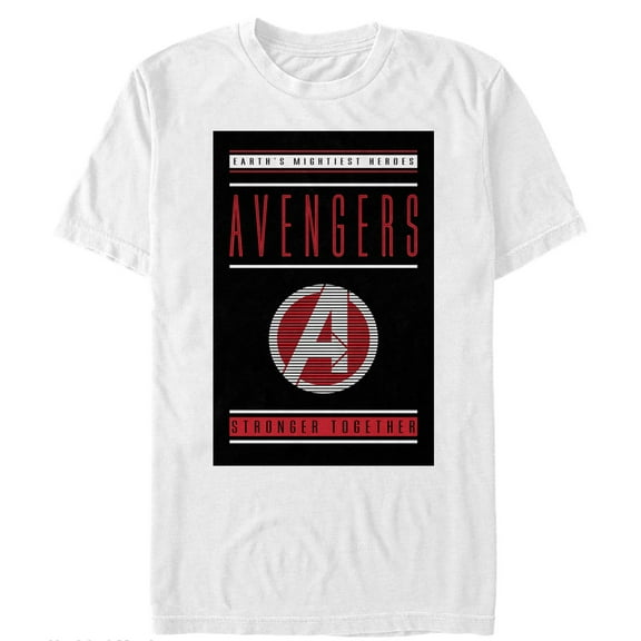 Men's Marvel Avengers: Endgame Earth's Mightiest Heroes Graphic Tee White Small