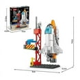 thumbnail image 3 of Station Spatiale Fusée Construction / Modèle de Casse-Tête Base Centrale / Bloc d'Assemblage de Fusée - Diy -, 3 of 5