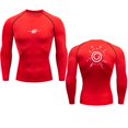 thumbnail image 3 of Camisetas de compresión para hombre, camisetas deportivas de secado rápido de Anime, camisetas deportivas para gimnasio, camisetas interiores deportivas de fitness, camisetas elásticas, camisetas de v, 3 of 5