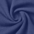 thumbnail image 6 of ClodeEU Women's Asymmetric Shoulder Pleated Long-Sleeve Slim Fit Tshirt ,Boat Neck Off Shoulder Blouse Tops Blue,Womens Plus XXL, 6 of 7