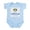 Sky Blue, variant on CafePress - Future Paintballer Like Daddy Baby Body Suit - Baby Light Bodysuit, Size Newborn - 24 Months