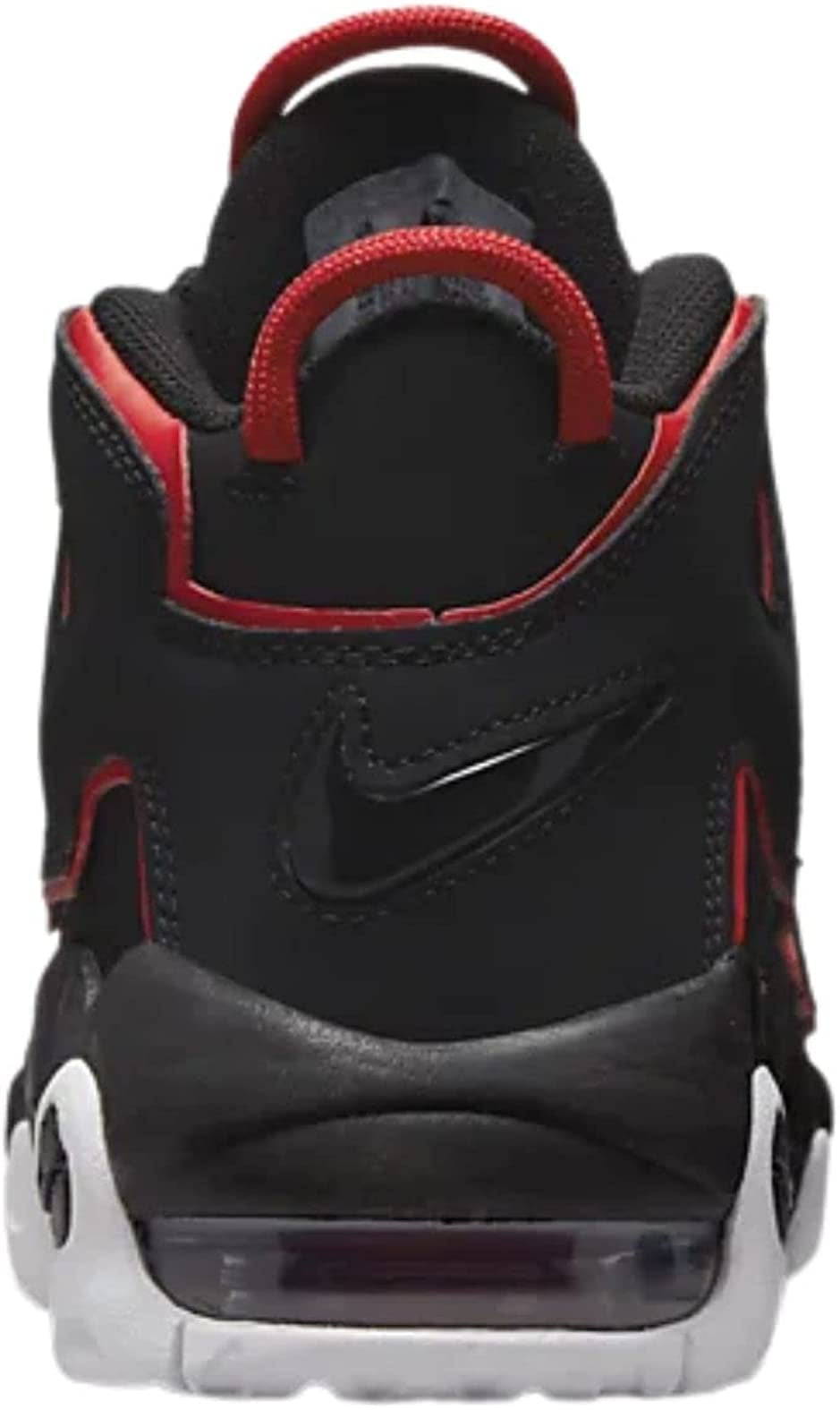 Nike Air More Uptempo Black/White-University Red FB1344-001 Grade-School  Size 4Y Medium 