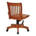 thumbnail image 4 of OSP Designs Deluxe Fruitwood Armless Bankers Chair, 4 of 4