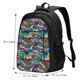 thumbnail image 5 of Disketp Colorful Carp Streamer Mochila de Viaje Estampada para Laptop con Puerto de Carga USB, Mochila Impermeable para Computadora – Regalo para Hombres y Mujeres, 5 of 7