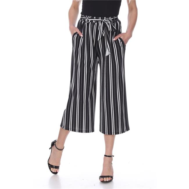 White Mark 556-03-S Women Gaucho Pant 