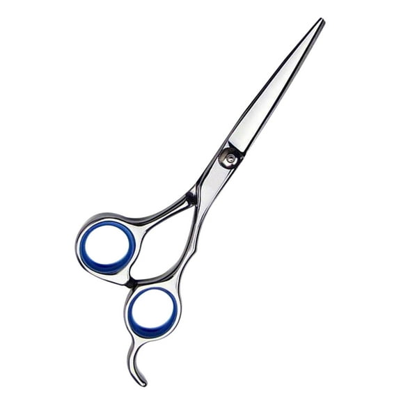 UNOMOR Stainless Steel Scissors Barber Shears Stainless Steel Scissors Haircut Tool Silver