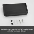 thumbnail image 2 of Multifunctional Bathroom Storage Holder Wall-mounted Toilet Paper Rack Multi-purpose Bathroom Organizer for Bathroom Storage Toilet Paper Black 2 layer, 2 of 8