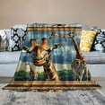 thumbnail image 2 of SHERONV Cute Giraffe Blanket  Giraffe Fleece Throw Blanket for Women Throw Blanket for Couch Bed Men and Kids Soft Plush Giraffe Blanket Throw Fleece Blanket Animal Blanket 50x60in, 2 of 6