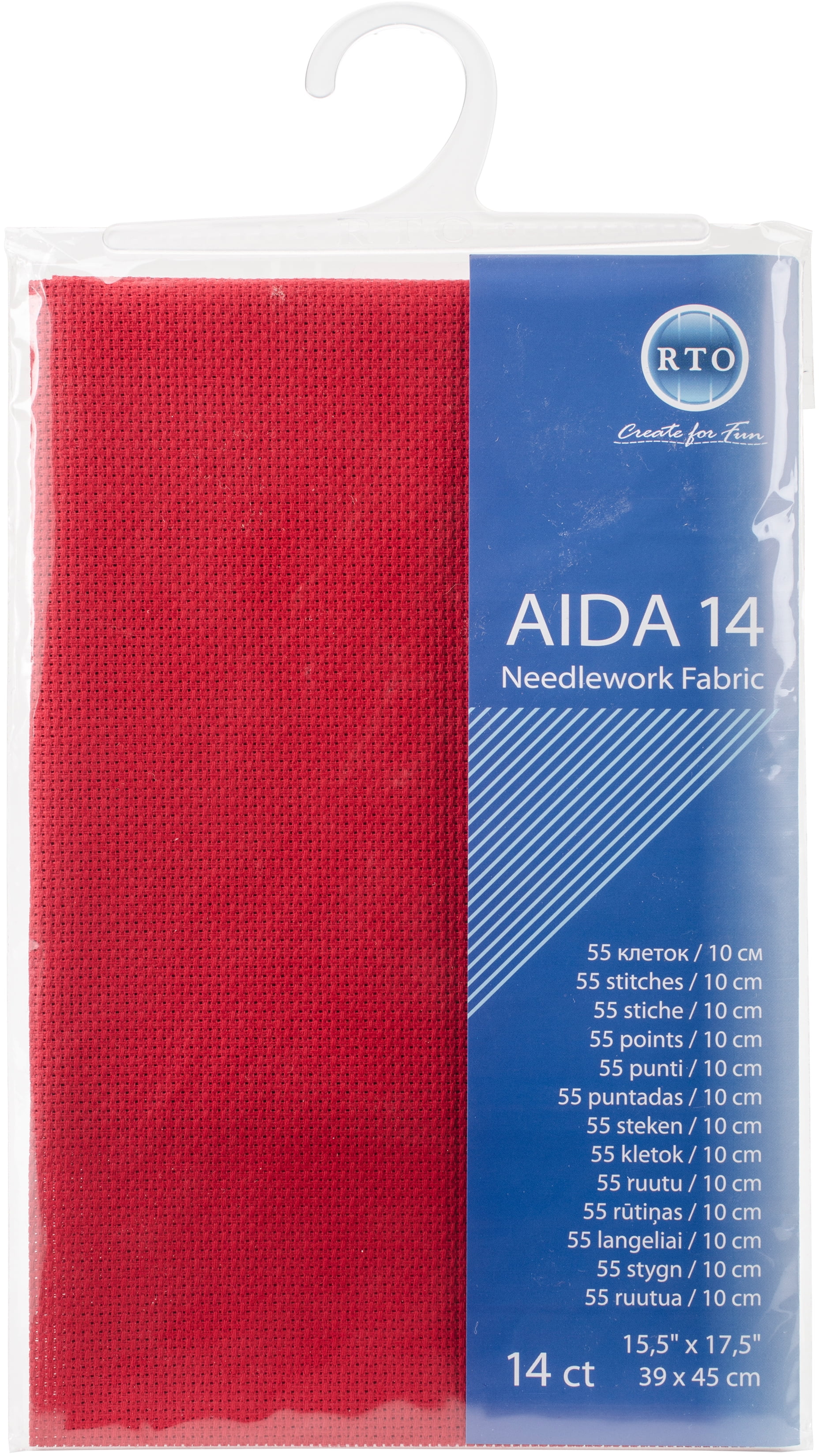 Zweigart® 14-Ct. Aida Cloth - 18 x 21 Needlework Fabric