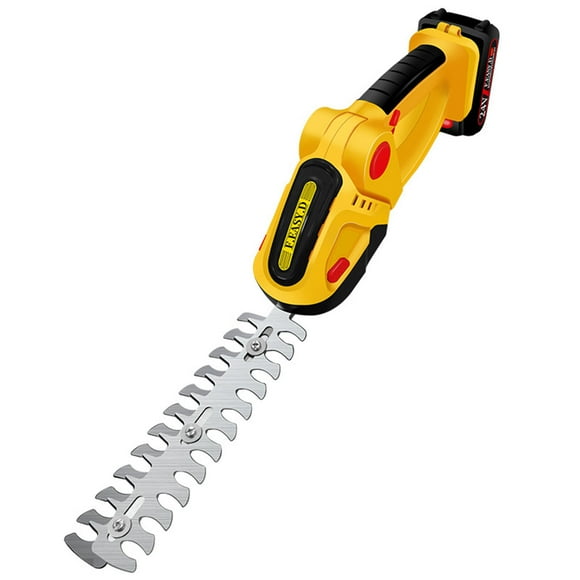 Cordless Grass Shear Hedge Trimmer,2 in 1 Cordless Electric Grass Shear Hedge Trimmer Electric Grass Cutter Luxury Finish