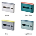 thumbnail image 2 of Generic Wall-Mounted No-Drill Plastic Garbage Bag Holder with Waterproof Lid, Large Opening, and Visible Window for Kitchen and Bathroom Storage, 2 of 6