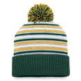 thumbnail image 2 of Men's Top of the World Green NDSU Bison Dash Cuffed Knit Hat with Pom, 2 of 2