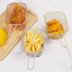 thumbnail image 4 of Fry Baskets Stainless Steel Chips Presentation Basket Strainer Taco with Handle, 4 of 11