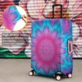 thumbnail image 4 of Pink Blue Tie Dye Flower Pattern Luggage Cover Fashion Suitcase Cover Baggage Covers Fit 25-28 Inch Luggage (Go Travel), 4 of 5