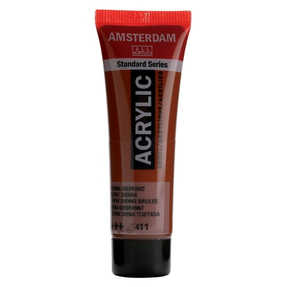 Amsterdam Standard Series Acrylic Paint, 20ml, Burnt Sienna