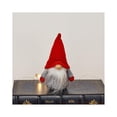 thumbnail image 5 of 16 16 Muñeco de gnomo sin rostro, Papá Noel relleno montado en la pared para cumpleaños, adorno navideño, 5 of 5