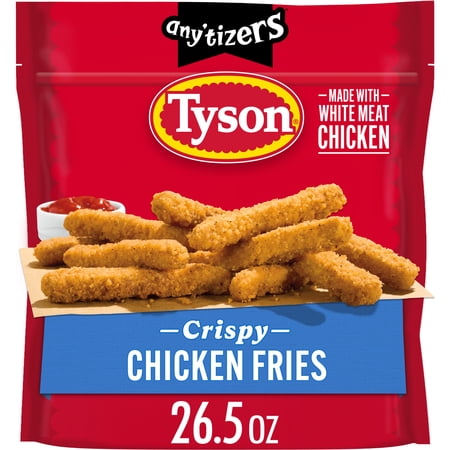 Tyson Any'tizers White Meat Crispy Chicken Fries, 26.5 oz (Frozen)