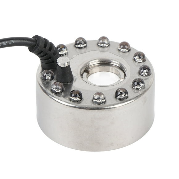 Water Fountain Atomizer, Zinc Alloy Fog Mist Making Machine Fish Reptile Tank Fogger for Fish Tank Rockery Decoration