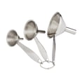 thumbnail image 1 of Harolds Ensemble de Mini Entonnoir de Cuisine - Acier Inoxydable - 3 Pcs, 1 of 1