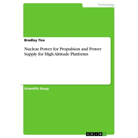 Nuclear Power for Propulsion and Power Supply for High Altitude Platforms -