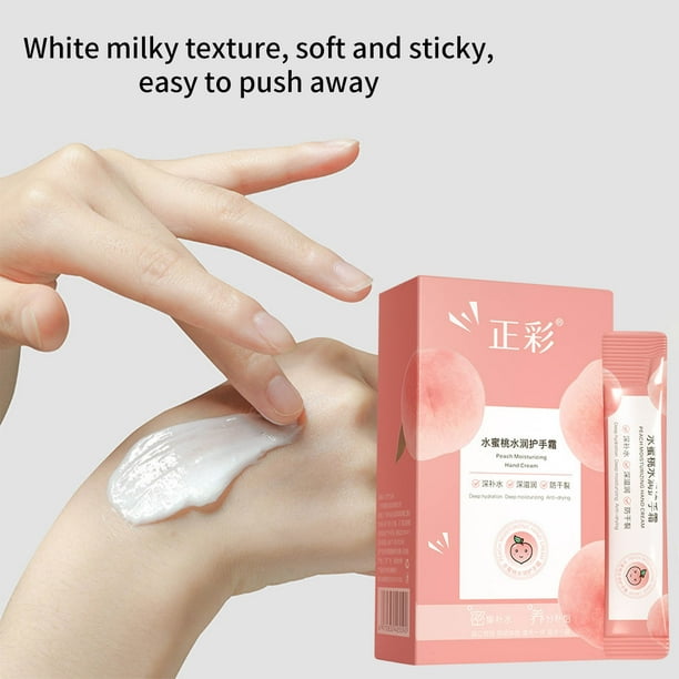 Fiudx Crema de Manos Hidratante, Fórmula Hidratante No Grasa, Mezcla Reparadora y Calmante, Enriquecida con Extracto de Fruta Refrescante, Cuidado Diario de Manos, para Una Piel Suave y Tersa, Envase