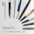 thumbnail image 5 of Cross ATX Brushed Metallic Refillable Gel Ink Rollerball Pen, Medium Rollerball, Includes Premium Gift Box - Brushed Rose Gold, 5 of 7