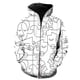 thumbnail image 1 of Sudadera con capucha y cremallera para hombre, con retrato de línea abstracta, estampado 3D, ropa de calle Harajuku 2024, gran oferta, moda hip hop, manga larga, unisex, primavera, 1 of 6