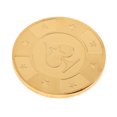 thumbnail image 3 of 1x Metal Poker Guard Card Protector Moneda Chip Chapado en oro Regalo coleccionable D Zulema Fichas de póker, 3 of 8