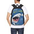 thumbnail image 6 of Daiia Great White Shark Backpack for Men and Women -Durable Backpack Large Capacity, Water-Resistant Bag with Adjustable Straps and Laptop Compartment, 6 of 9