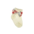 thumbnail image 3 of Seyurigaoka Baby Girls Short Socks, Summer Breathable Toddlers Sweet Style Mesh Hollow Floral Printing Bow Decoration Thin Ankle Socks, 3 of 8