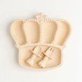 thumbnail image 2 of The Bambolina Boutique: Crown Feeding Set (Beige), 2 of 3
