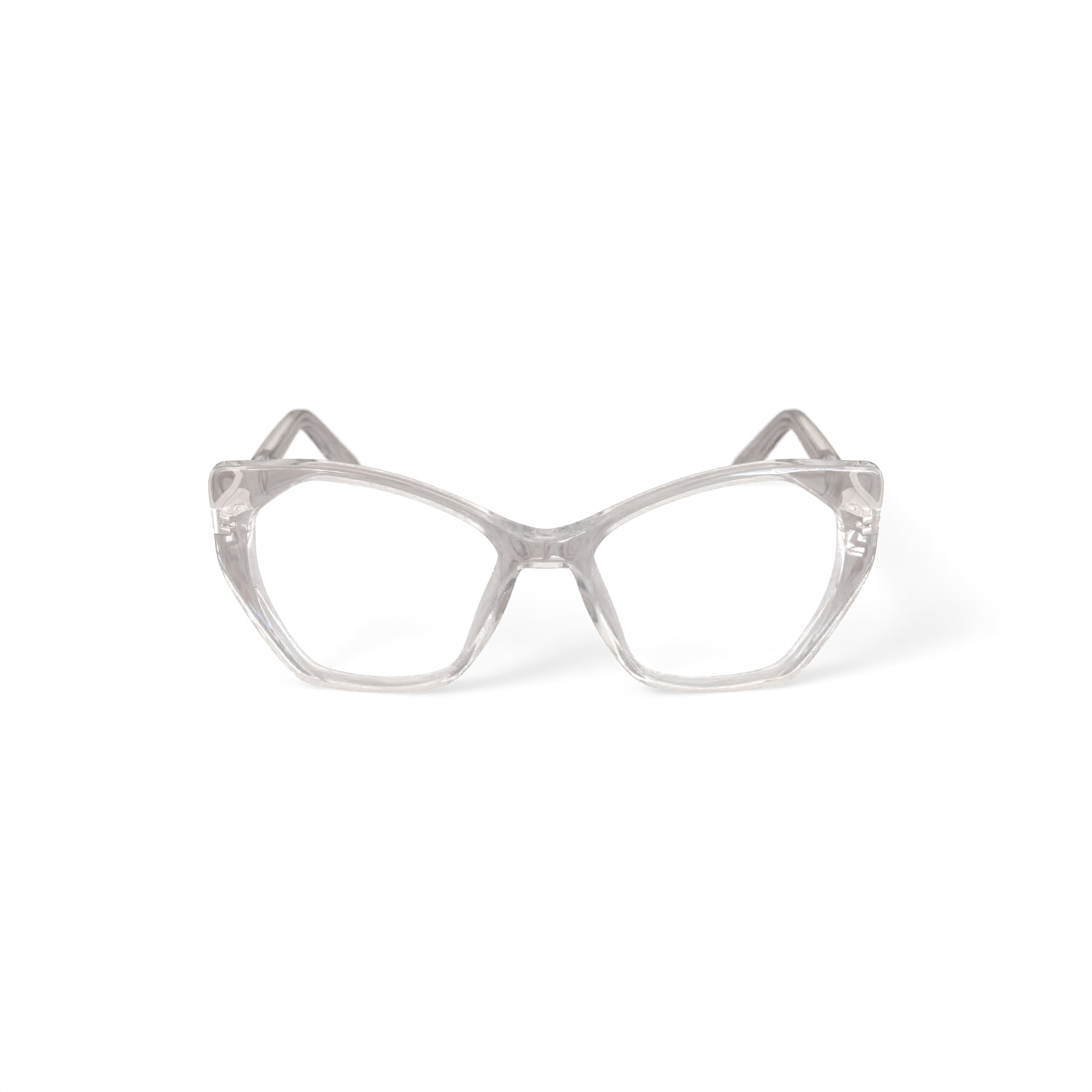 Sophia Loren Women's H06Z Cat Eye Prescription Eyeglasses with Case, Champagne