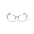 thumbnail image 5 of Sophia Loren Women's H06Z Cat Eye Prescription Eyeglasses with Case, Champagne, 5 of 7