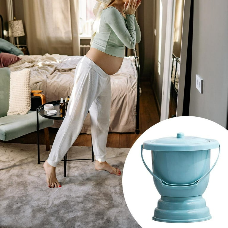 YARNOW Toilette Portable Urinoir Spittoon Urine Sucket avec Couvercle Potty  Chamber Pot Pot Chambre à Chambre à Coucher D' Urine Péenne Conteneur pour  Adultes Ménage Enfant Femmes : : Hygiène et Santé