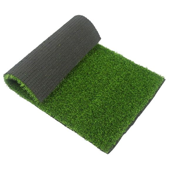 UPOUART Natural Style Faux Grass Front Door Mat, Entryway Rug for Outdoor and Indoor Use