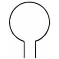thumbnail image 1 of Iron Art Love Heart-shaped Round Plant Support Vine Climbing Plant Support Rack, 1 of 8