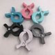 thumbnail image 2 of Lote de 4 unidades de accesorios coloridos para asiento de coche de bebé, cochecito de plástico, Clip de juguete, clavija para gancho, cubierta, manta, mosquitera, Clips, 2 of 6