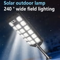 thumbnail image 2 of Bearachild Luz de calle solar Sentido doméstico Ahorro de energía Luz solar Multipropósito Fácil de instalar Luces de jardín súper Iluminación y accesorios  versión actualizada 8 lentes, 2 of 6