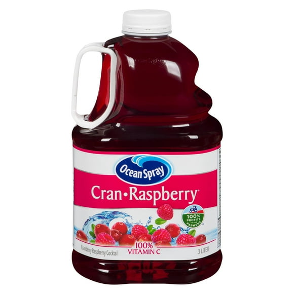 Ocean Spray Cran•Raspberry® Cranberry Raspberry Cocktail, 3L