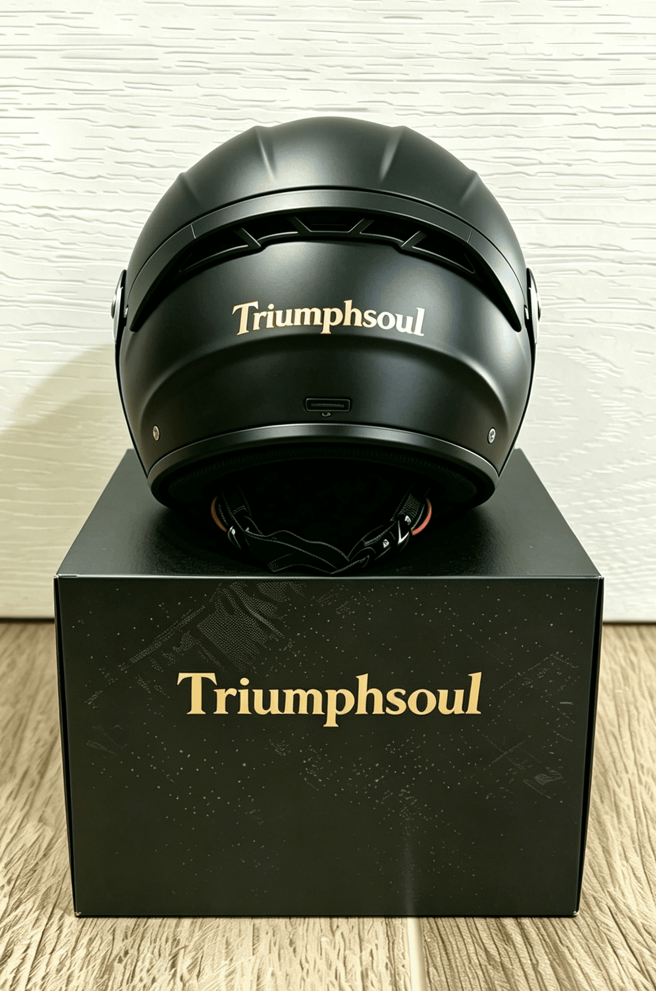Triumphsoul Sports Helmet, Modular, Adult Motocross Dirt Bike Helmet with Large Clear Visor, Comfortable Motorbike Racing Street with Detachable Liner for Men & Women, DOT Approved, (Matte Black, M)
