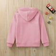 thumbnail image 4 of Toddler Sweatsuit Set for Girls Full Zip Pink Sweat Suit Boys Hooded Sweatshirt and Sweatpants Set Clothes for 3-4 Years Old Girls, 4 of 9